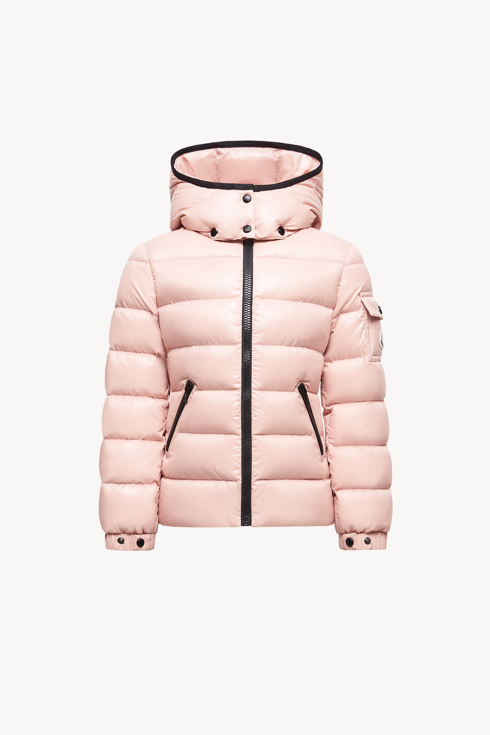 Doudoune à capuche Bady Fille Rose Moncler 0